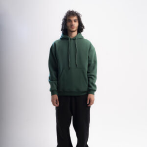 basic hoodie - Green