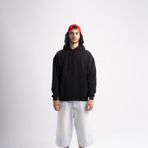 basic hoodie - Black