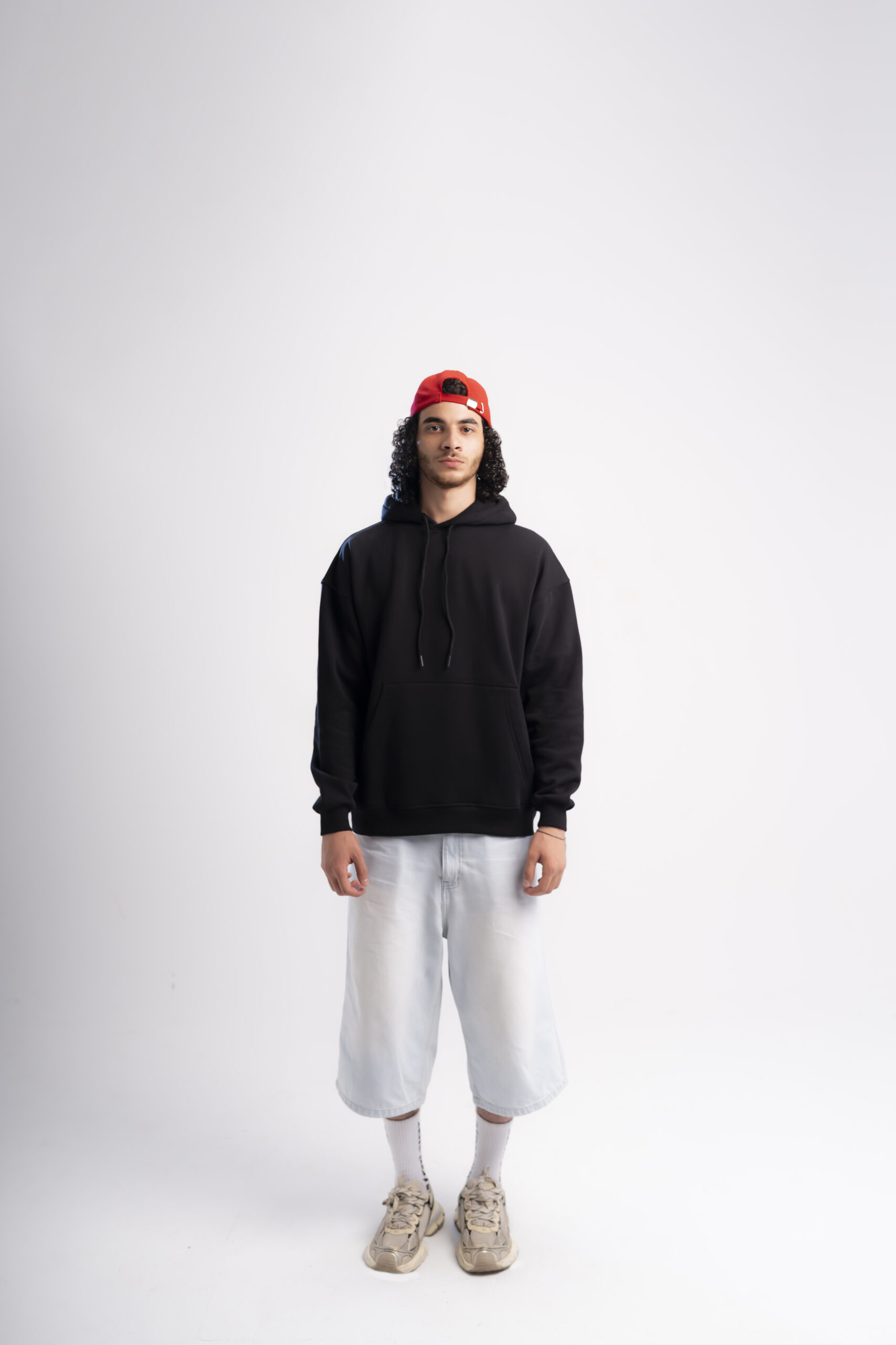 basic hoodie – Black