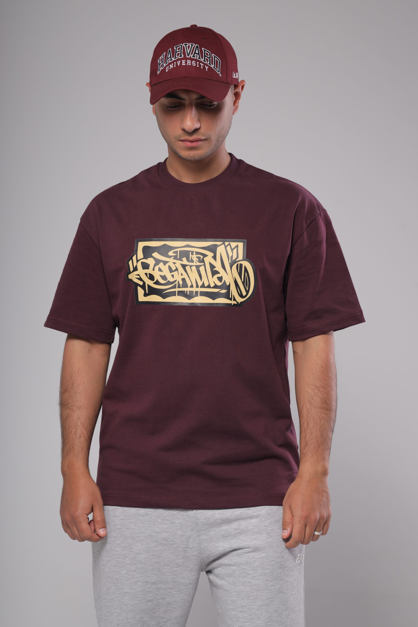 Brooklyn Burgundy T-shirt - Image 4
