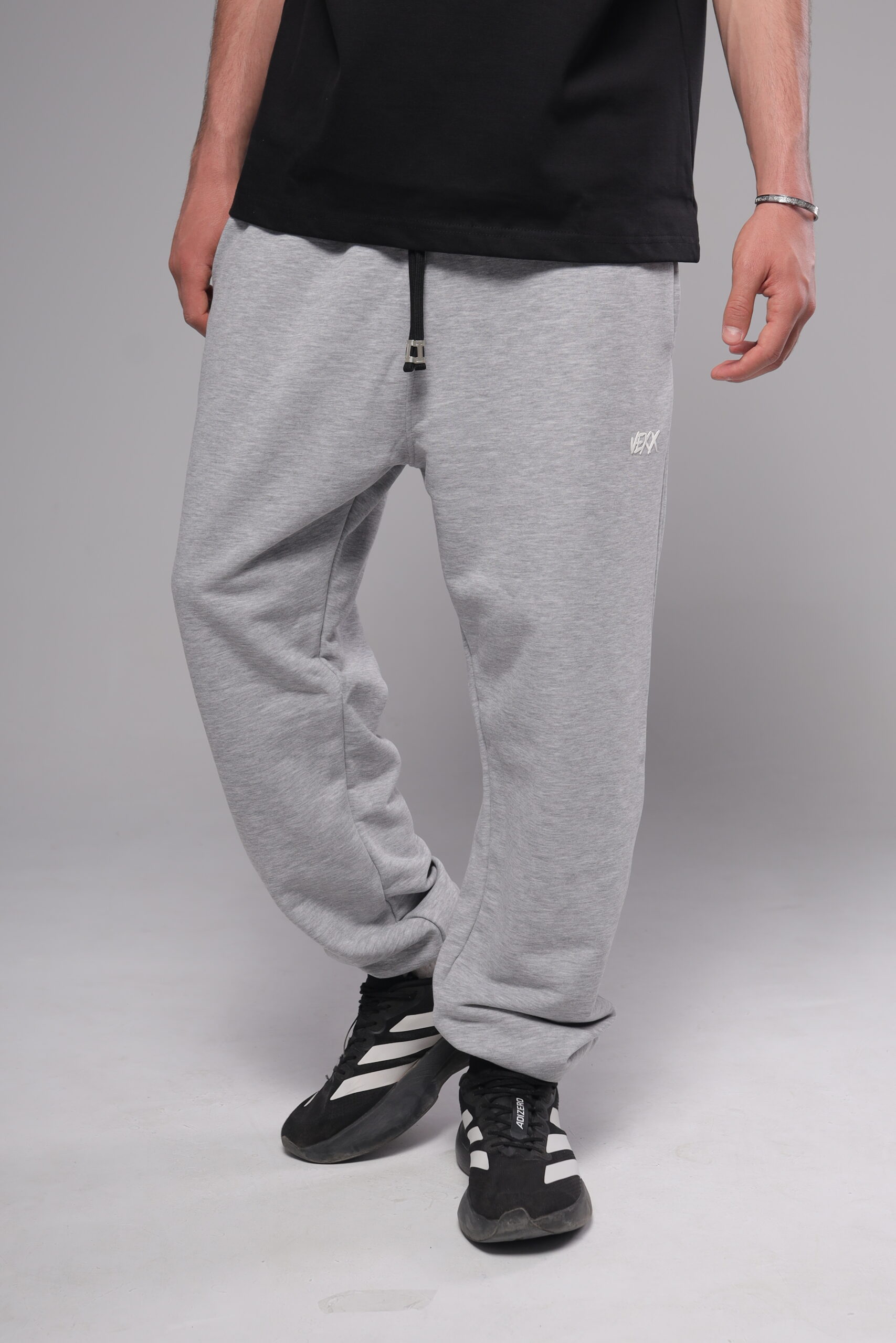 VEXX Cuffed Sweatpants - Grey - Image 2