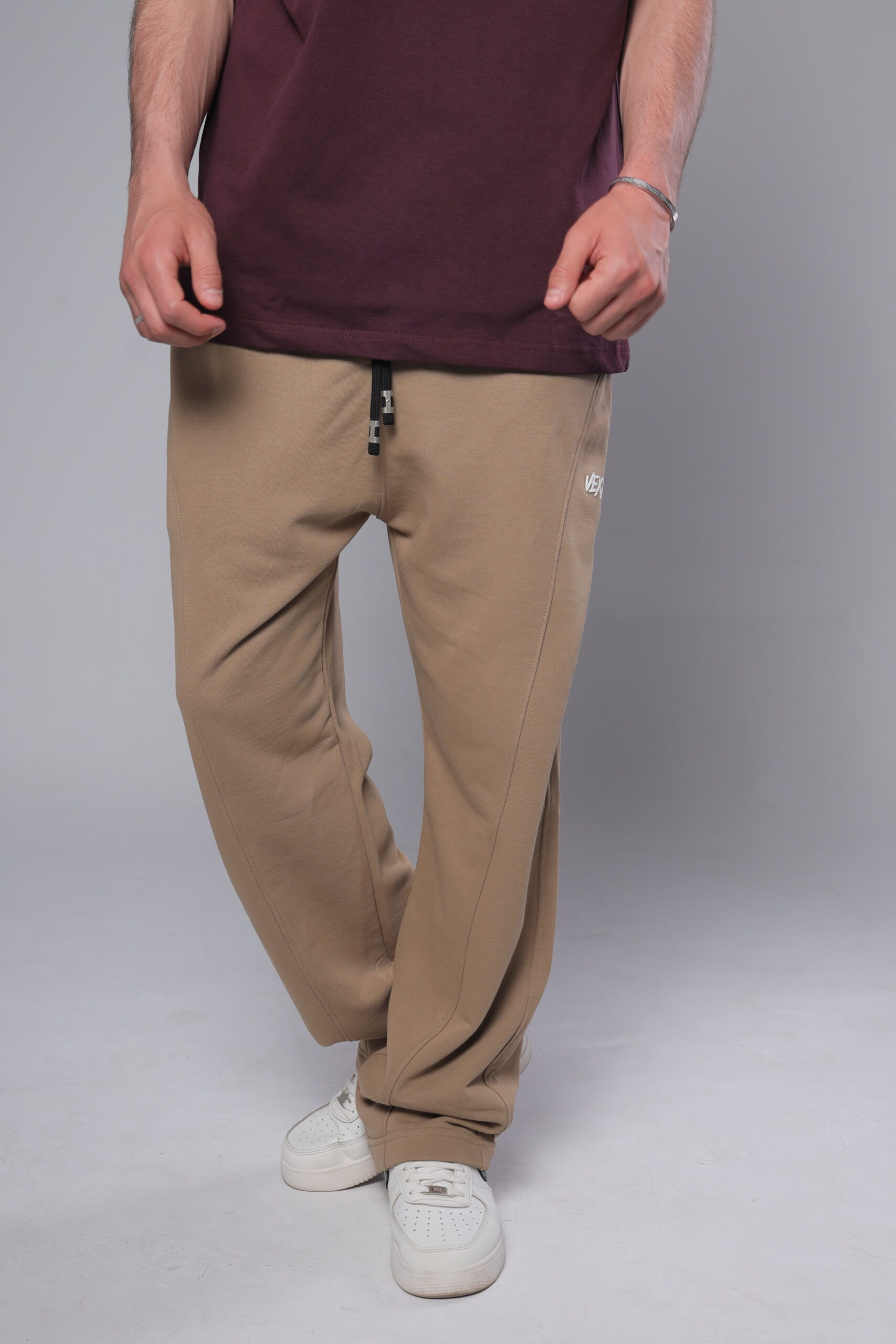 VEXX Side Line Sweatpants - Beige - Image 2