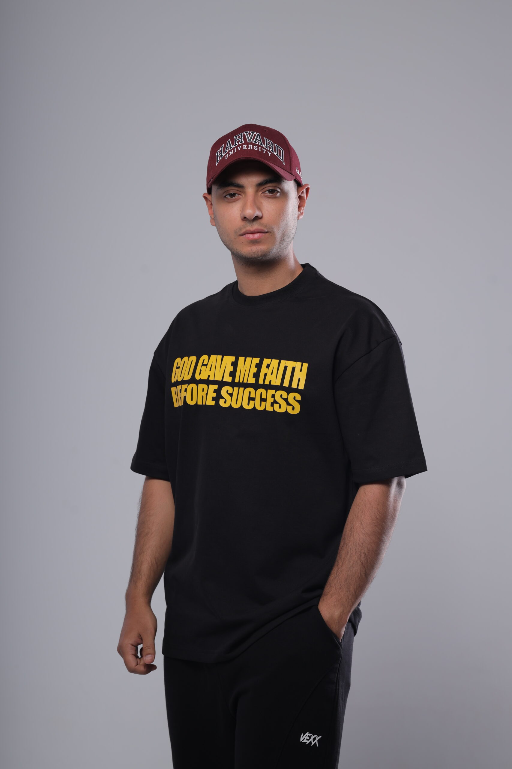 Faith Before Success – black t-shirt - Image 4