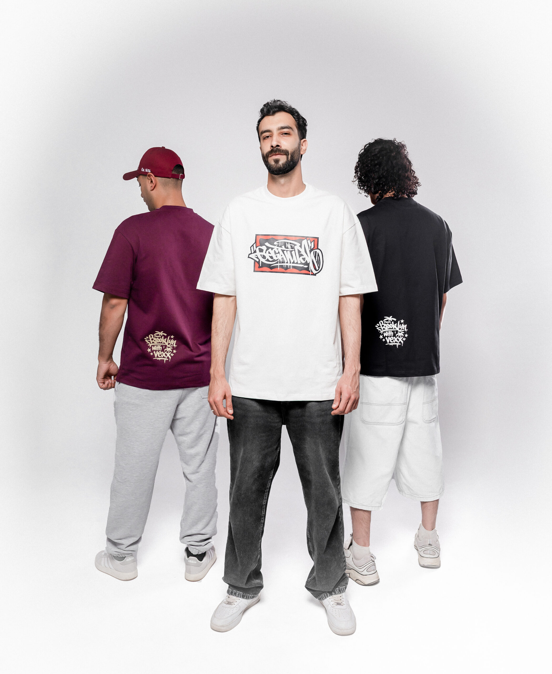 Brooklyn Burgundy T-shirt - Image 5