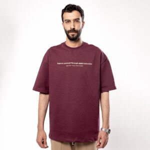 VEXX Rubber Print - Burgundy