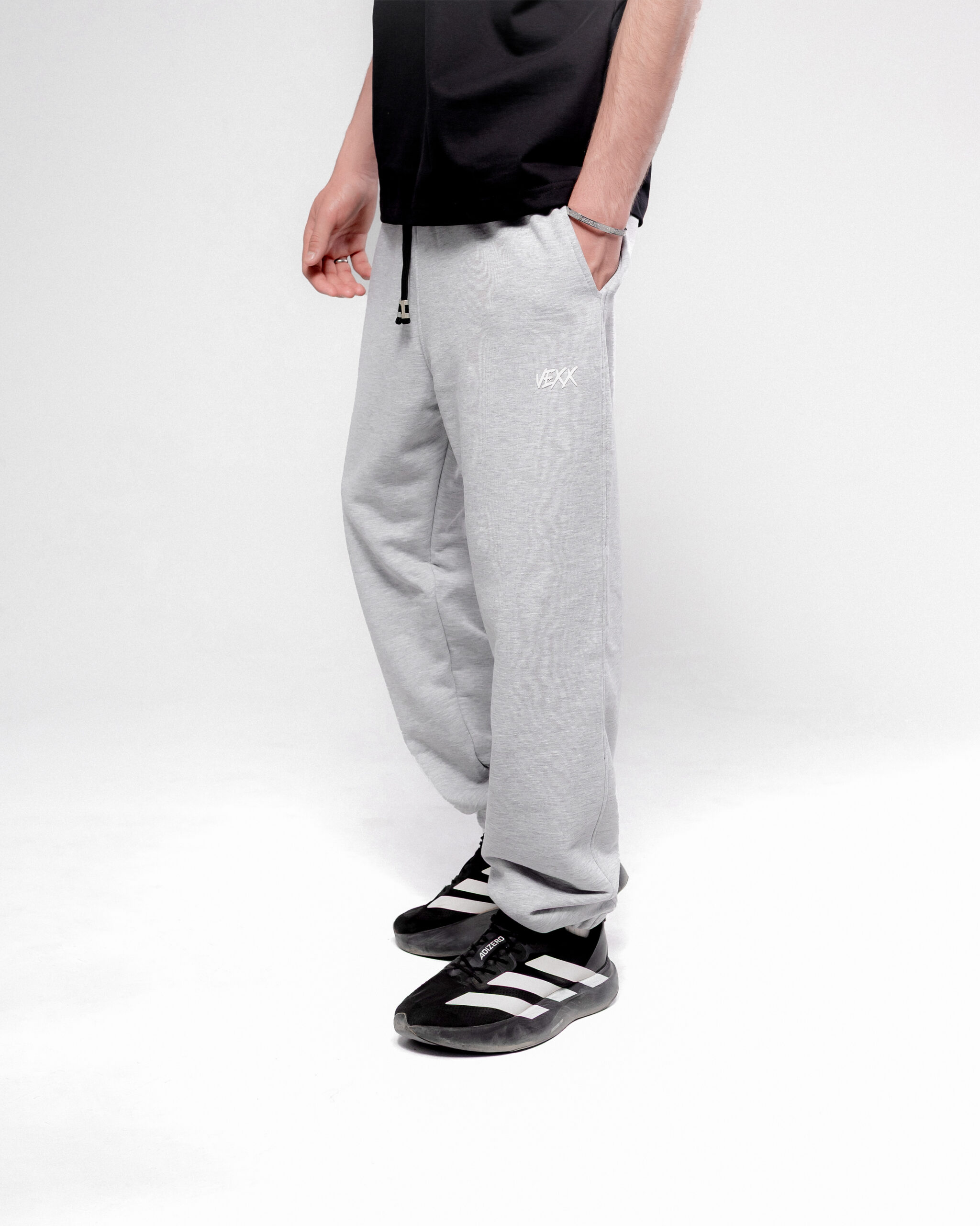 VEXX Cuffed Sweatpants – Grey