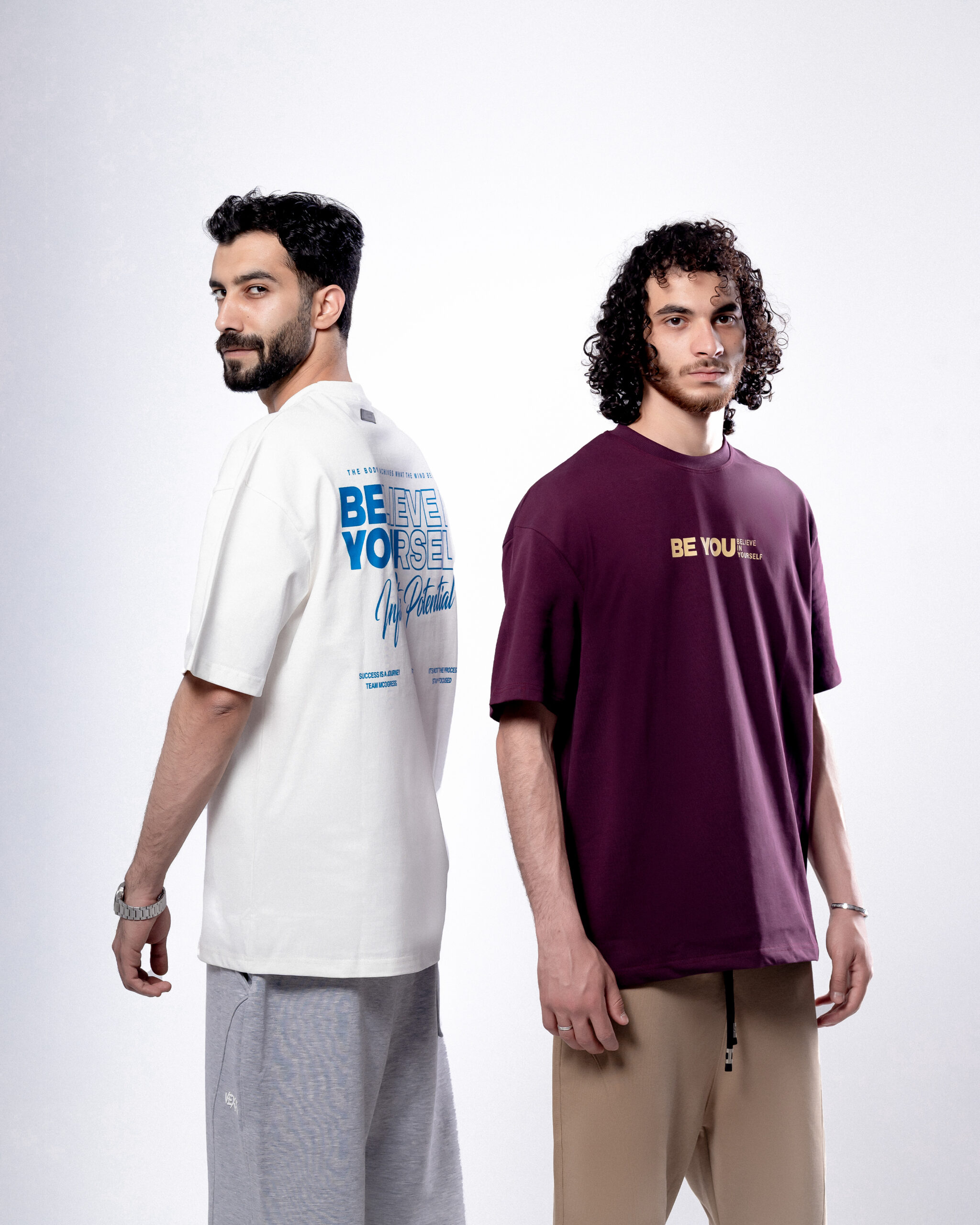 Be You Burgundy T-shirt - Image 4