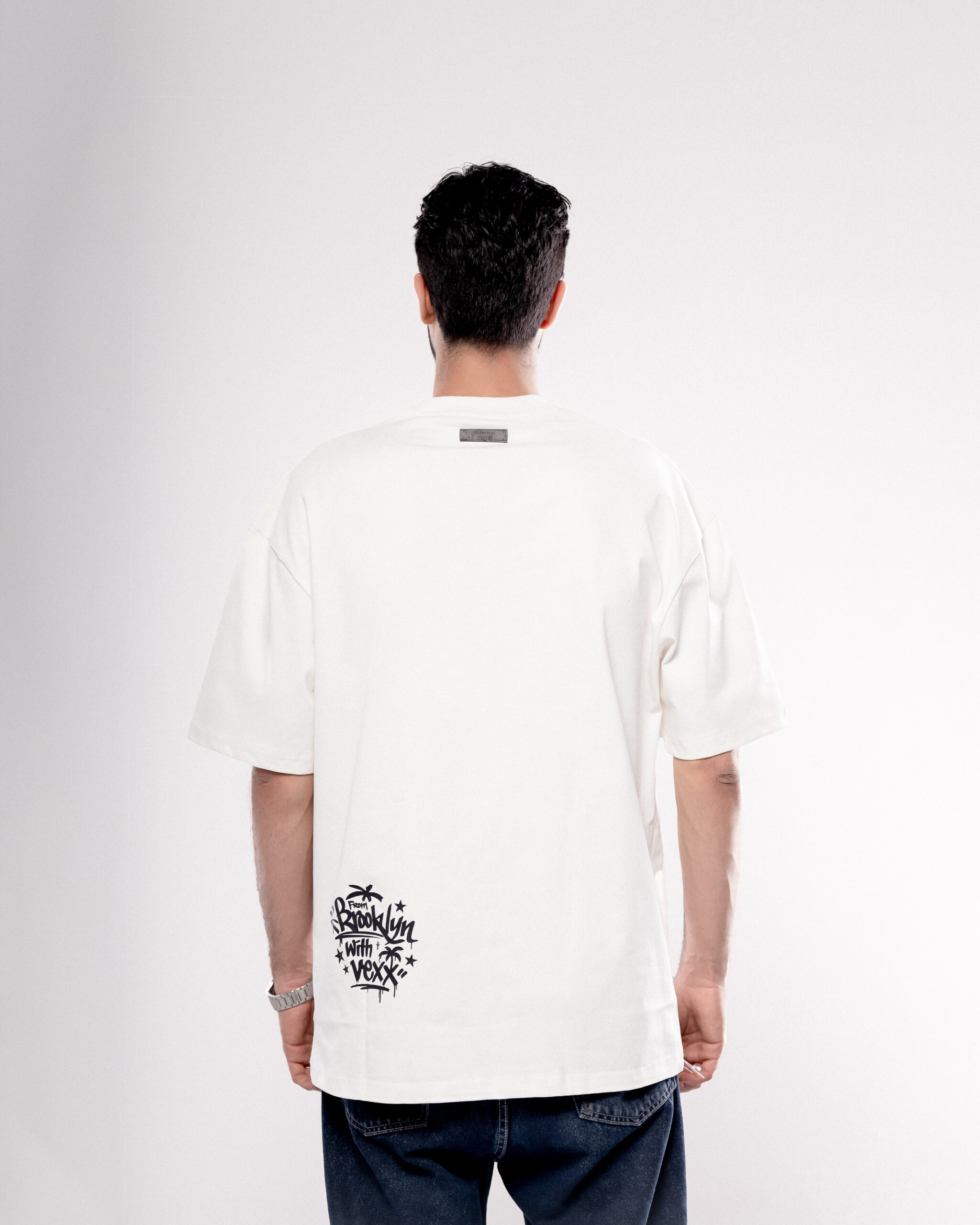 Brooklyn off white T-shirt - Image 2